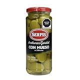 Serpis, Aceituna Gordal Con Hueso, 340 gramos