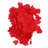 [MULTIFONCTIONNEL] Les confettis en forme de cœur peuvent être utilisés de différentes manières, comme remplir des ballons, des coffrets cadeaux et des décorations de table, ajoutant une touche romantique à toute occasion.