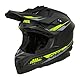 O’NEAL C-SRS Motocross Helm SOLID Schwarz/Neongelb (Größe S) – ECE 22.06 zertifiziert, robuste ABS-Schale, effizientes Belüftungssystem & herausnehmbares, waschbares Innenfutter