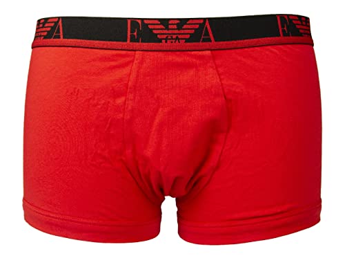 Emporio Armani Pack Of 3 Boxer Men's Tripack Elasticated Elasticated Shorts Article 111357 1A715 Tripack Trunk, 13221 Nero/Marine/Ciliegia, X-Large #TOP6