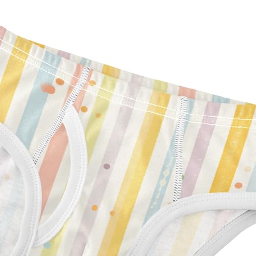 KLL Stripes Tiny Dots Minimalist Toddler Boy Pure Cotton Underwear Briefs Breathable Undies4