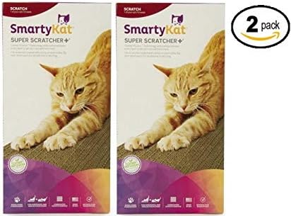 SmartyKat Superscratcher Plus Cat Scratcher (09325-98945-006) - Pack of 2