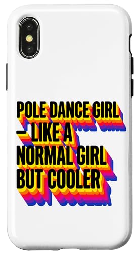 �|�[���_���X ���̎q Like A Normal Girl But Cooler ���g�� 70�N�� �X�}�z�P�[�X iPhone X/XS �p