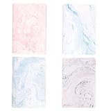 【Apariencia de moda】 80 GSM glattes, hochwertiges Kalligraphiepapier ist mit Radiergummi, Füllfederhalter, Marker und Gel kein Problem.Diese Notizbücher sind von guter Verarbeitung, mit ordentlichen Ecken und schönem Aussehen.