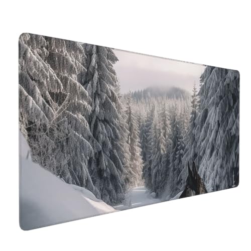 Tapis de souris grand modèle étanche pour éliminer les glissements de bureau