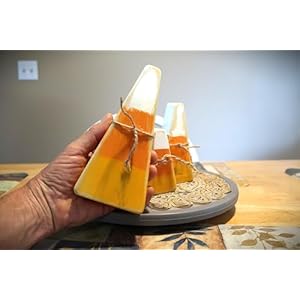 3 piece wood candy corn primitive shelf sitter, Halloween, fall, Thanksgiving Decor, kitchen table center piece, tiered tray, coffee bar gift set 3 piece wood candy corn primitive shelf sitter Halloween fall Thanksgiving Decor kitchen table center piece tiered tray coffee bar gift set