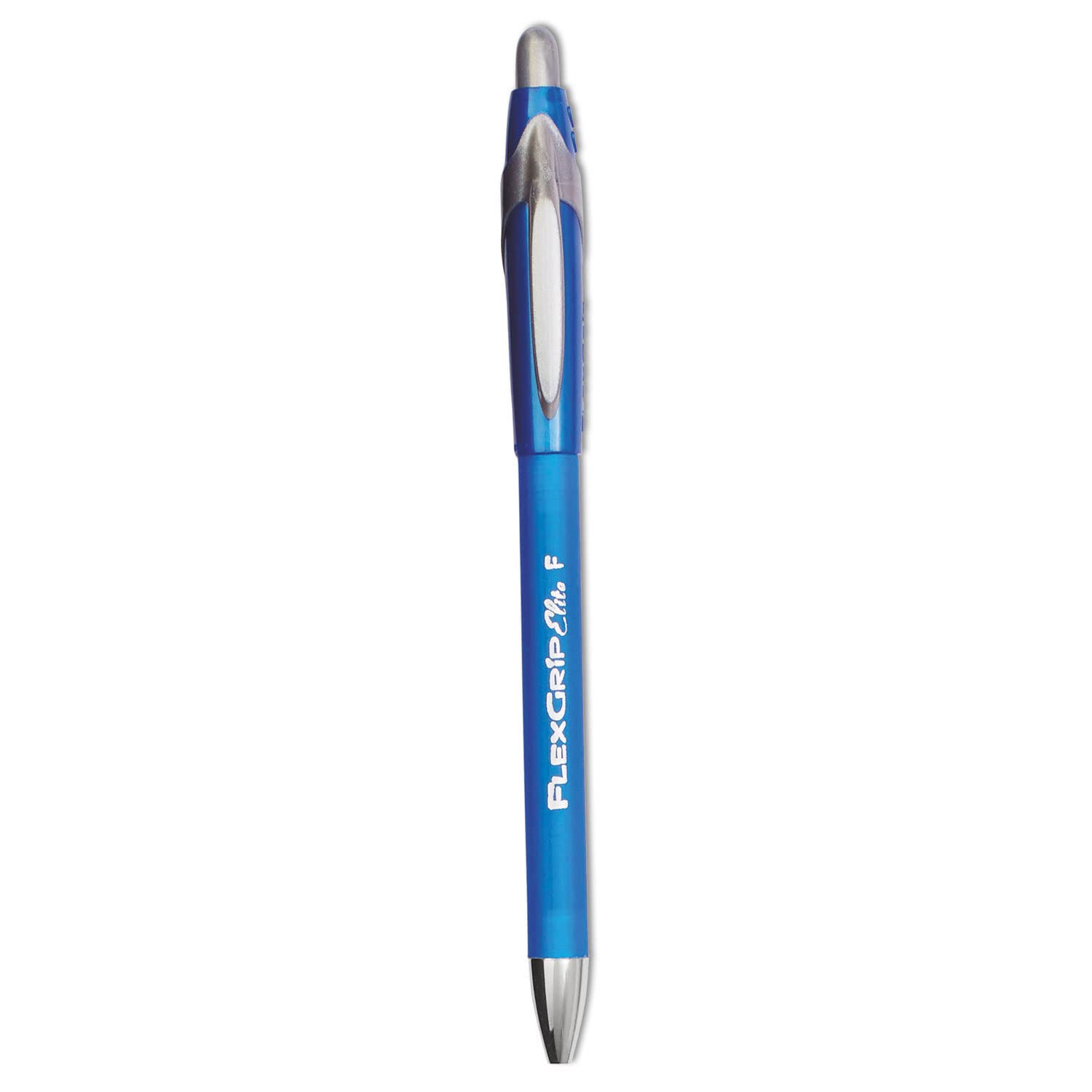 Paper Mate 85583 FlexGrip Elite Retractable Ballpoint Pens, Fine Point, Blue, 12 Count