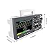 Digital Oscilloscope, Oscilloscope DSO2D15 USB Oscilloscope, Multimeter Tester, 2-Channel 100Mhz/150Mhz Storage DSO2C15 DSO2D10 DSO2C10 for The Maintenance and R&D Education Industry(DSO2C15)