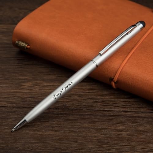 Image of MANAMA Premium Twist-Action Metal Ballpoint Pen | Customized Name Pen With Gift Box | Ideal For Corporate Gifts, Business Professionals & Employees (Blue Ink)