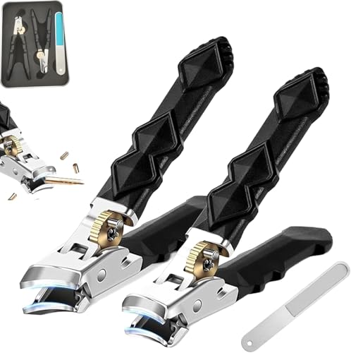 Luylmo - 2 Stück Solymody Orthoclip, Nagelknipser Fußnägel, Solymody Nagelknipser, Nagelknipser für Senioren,Solymody Nagelexpert für dicke Finger und Fußnägel - -10%
