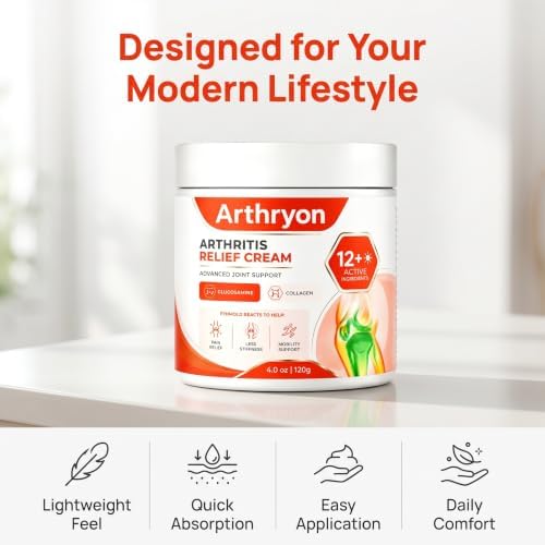 Arthryon Arthritis Relief Cream, 2026 New Advanced Heating Relief Cream, Joints, and Muscles, Soothing Arthritis Cream with Deep Heat Penetration (1 Pack) — view 6