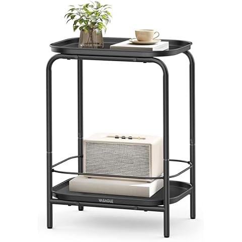 VASAGLE 2-Tier Side Table ULET243B01 Cover