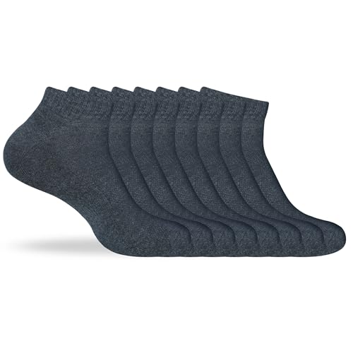 Image of Women's Ankle Socks Thick Cushioned Cotton, Moisture-Wicking socks, Breathable Performance Socks for Running, Sports