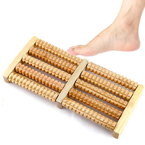 Massageador de pés – massageador duplo para fascite plantar e alívio do estresse | Presentes de rela