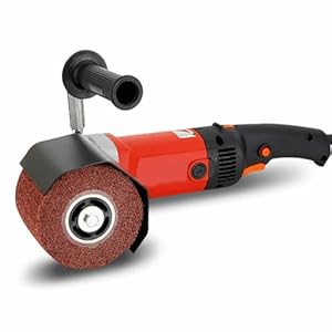 Trintion Satiniermaschine Holz 1200 Watt Bürstenschleifer 220 V/50 Hz 600-3000U/min Elektrische Satiniermaschine Bürstmaschine zum Schleifen Glätten Bürsten Strukturieren Mattieren Satinieren