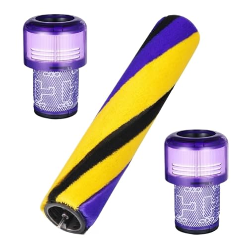 Brosse rouleau souple Dyson V12 résout perte aspiration - 2