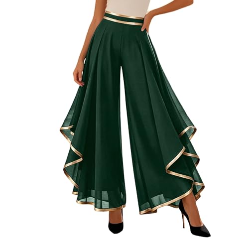 Pantalon fluide femme chic et elegant 2026 à taille haute elastique