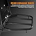 Eumti Sissy Bar Luggage Rack for Honda 500, Detachable Rear Passenger Backrest with Remove Holder Shelf Carrier Compatible with Rebel 300 Rebel 500 CMX 300 CMX 500 2017-2025