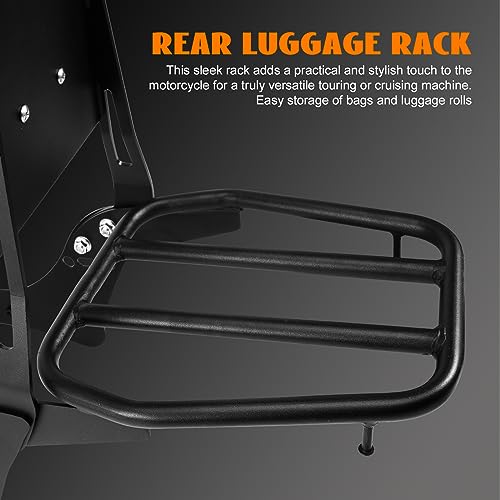 Eumti Sissy Bar Luggage Rack for Honda 500