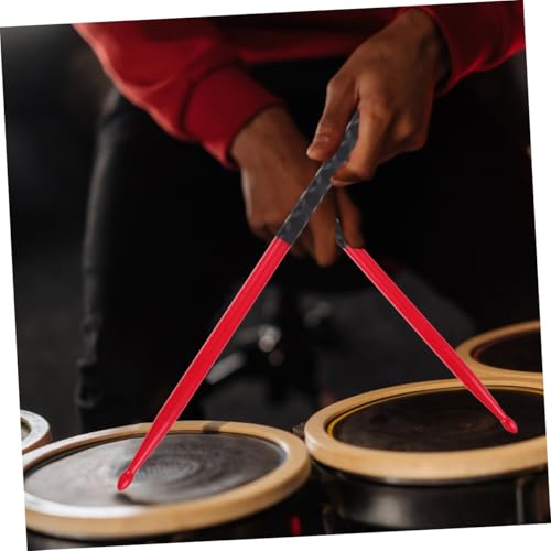 Baquetas Abaodam para batería, 3 pares, con cubiertas antideslizantes, agarre cómodo, para adultos, aptas para baterías acústicas y electrónicas miniatura 7