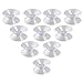 NUOLUX Suction Cups Without Hooks Sucker Pads for Glass Plastic-10pcs 30mm