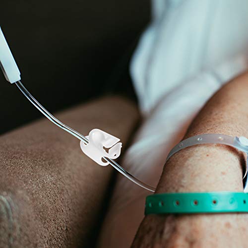 POPETPOP Kit de Braçadeiras de Tubo de Plástico 24 Unidades Braçadeira de Mangueira de Controle de F