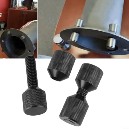 Outil d'alignement de bride industrielle, localisateur de bride à deux trous pour tuyaux ASME de 68 kg, broche de positionnement de bride de tuyau en aluminium 6061 avec finition oxyde noir – vue 6