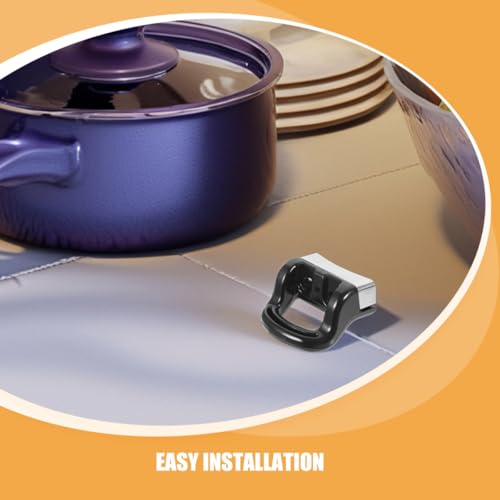 SOLUSTRE Universal Replacement Pressure Cooker Side Handle, Repuesto de asa lateral desmontable para olla a presión y utensilios de cocina, asa resistente para olla a presión miniatura 7
