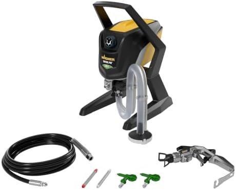 WAGNER Airless Farbsprühsystem Control Pro 350 R für Wandfarben, Latexfarben, Lacke & Lasuren, 15 m²-2 min, Druckregulierung, 110 bar, Schlauch 15 m