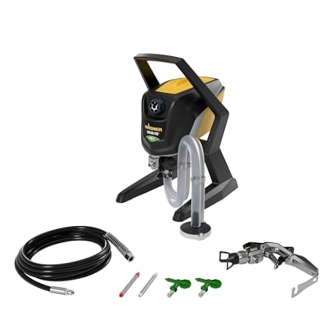 WAGNER System natryskowy Airless Control Pro 250 R do farb ściennych, lakierów i lazurów we wnętrzach, 15 m²-2 min, regulacja ciśnienia, 110 barów, wąż 9 m