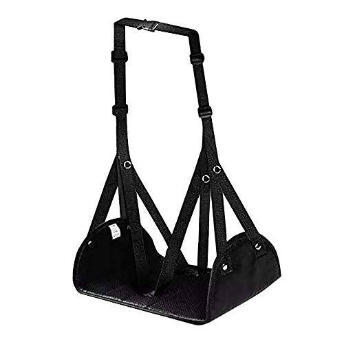 Airplane Footrest, [New Upgrade] Protable Travel Accessories Adjustable Foot Hammock for Office Train, Provide Relaxation and Comfort