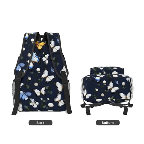 Sac à dos ordinateur EdWal anti-choc imprimé floral approuvé avion