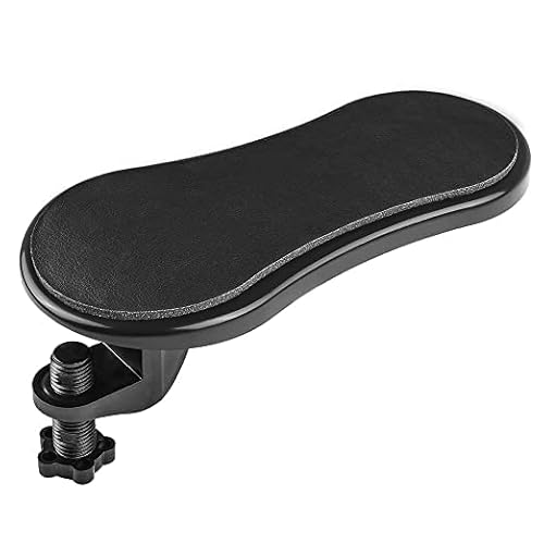 EKANTIK Computer Arm Rest Pad Wrist Supporter for Computer, Table Desk & Chair Home, Office Ergonomic Designed Adjustable Pad Comfortable Rack Support (Pack of 1, Multi-Color)