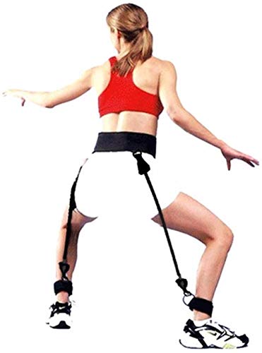 image for WEWESALE Vertical Jumping Trainer Jump Resistance Bands Leg Strength B