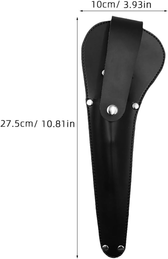 PU Leather Scissor Protector for Tailoring 10-Inch Sewing Scissors Cover Belt Loop Sturdy Storage Sleeve for Fabric Cutting Tools for Seamstresses