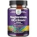 Pure Magnesium Glycinate Supplement 400mg Per Serving - Vegan High Absorption Chelated Magnesium Capsules for Women & Men with Elemental 400mg for Mood Sleep and Relaxation Support - 120 Count
