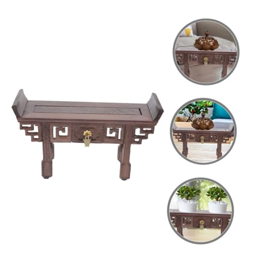 Support en bois rustique stable pour éviter les taches de pot - 6