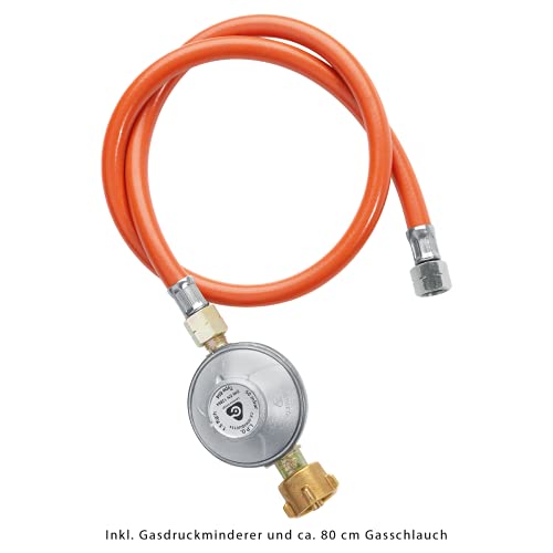 Foto von ProfiCook PC-GG 1206 Gasgrill, Heizzonen für individuelle Temperatursteuerung, zusätzlicher Keramikbrenner mit Temperaturen von bis zu 850 °C, Schwarz/Edelstahl