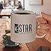 DC Comics The Flash TV STAR Labs Logo Ceramic Coffee Mug, Novelty Gift Mugs for Coffee, Tea and Hot Drinks, 11oz, White