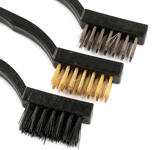 EDA Escovas De Aço Mini Com 3 Peças Eda