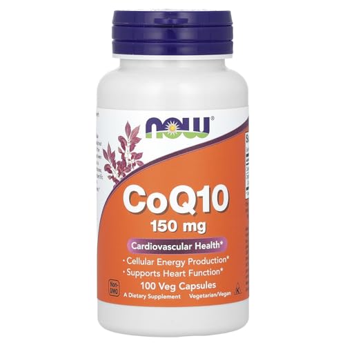 Now Foods CoQ10, 150mg, 100 Vegetarian Capsules