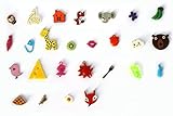 Multilingual ABC trinkets: Spanish Language, 1.5-3cm, 1 Object per Letter