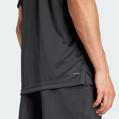 Image of adidas Men?S Club 3Str T-Shirts | Black |