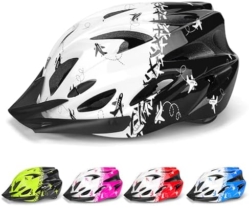 Zamufo Fahrradhelm Kinder, Kinderhelm für Mädchen und Jungen 8-15 Jahren | Verstellbarer 54–59cm, Leichter und Belüftung, Sicherer Multisport Helm Kinder für Fahrrad, Roller, Skate
