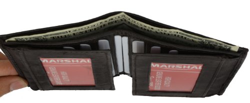 New Dual ID Window Mens Wallet & Card Holder BR #25123