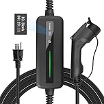 BESENERGY 15A EV Charger, Level 1 J1772 EVSE 20ft Home 110V-120V IP65 Portable Charge Station Compatible with All EV Cars… (Black)