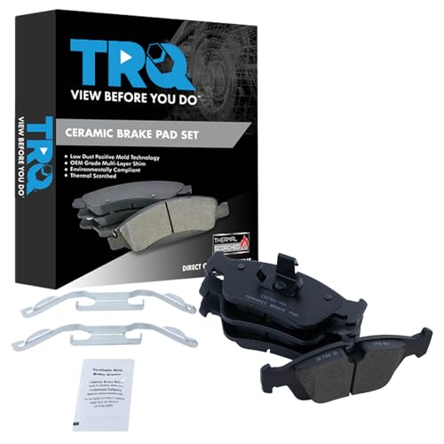 TRQ Front Brake Pads Ceramic 1995-1999 BMW 318ti 2000 323Ci