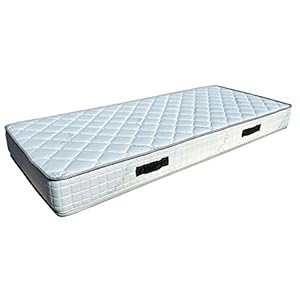 Matelas à mémoire de forme écologique – Intérieur avec épluchement à vague 7 zones différenciées, OCEAN hauteur 19 cm, Eco FrienDLY, tissu recyclé certifié simple, 90 x 190 cm