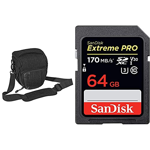 PEDEA DSLR-Kameratasche Fashion Fototasche für Spiegelreflexkameras mit wasserdichtem Regenschutz, Tragegurt und…