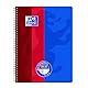 Oxford Collegeblock A4+ Duo 80 Blatt blau/rot, 1er Pack